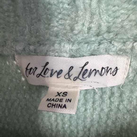 FOR LOVE & LEMONS
DOMINIQUE SWEATER NWOT - Picture 6 of 8